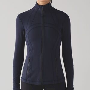 Lululemon Define Jacket Navy Blue Zip Up